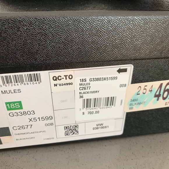 Chanel Thermoplastic PVC Camellia Mules/ Slides - Picture 5 of 7